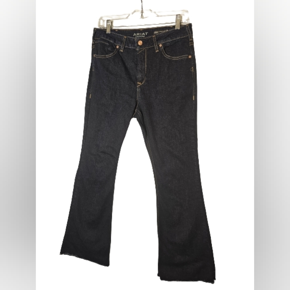 Ariat High Rise Flare Real Italian Denim Women's Size 31S